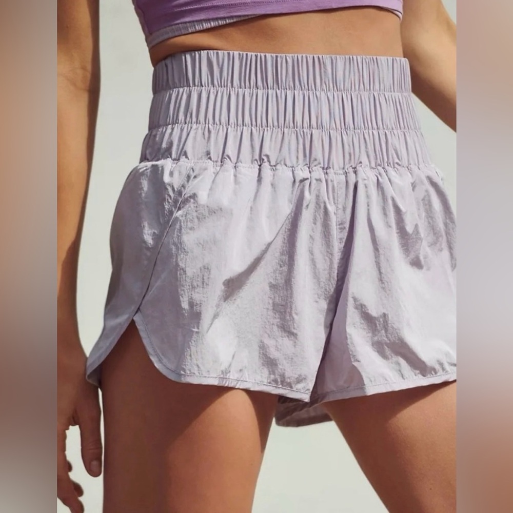 Free People Movement FP the way home light purple shorts women’s S small active